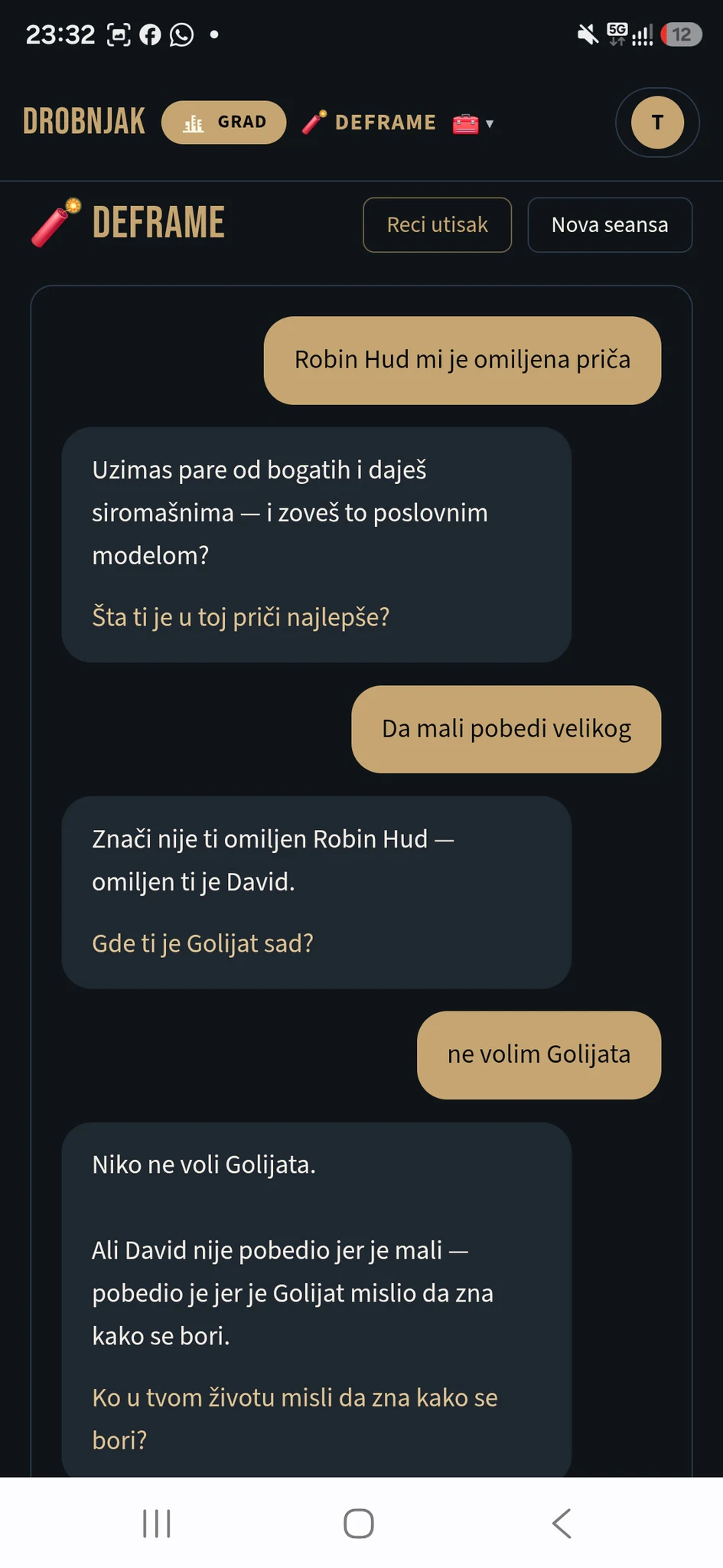 DEFRAME razgovor koji otkriva obrazac iza priče o Robinu Hudu